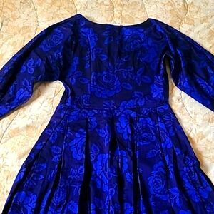 Laura Ashley 👗 Blue Tea party High End Upper Class Brand New